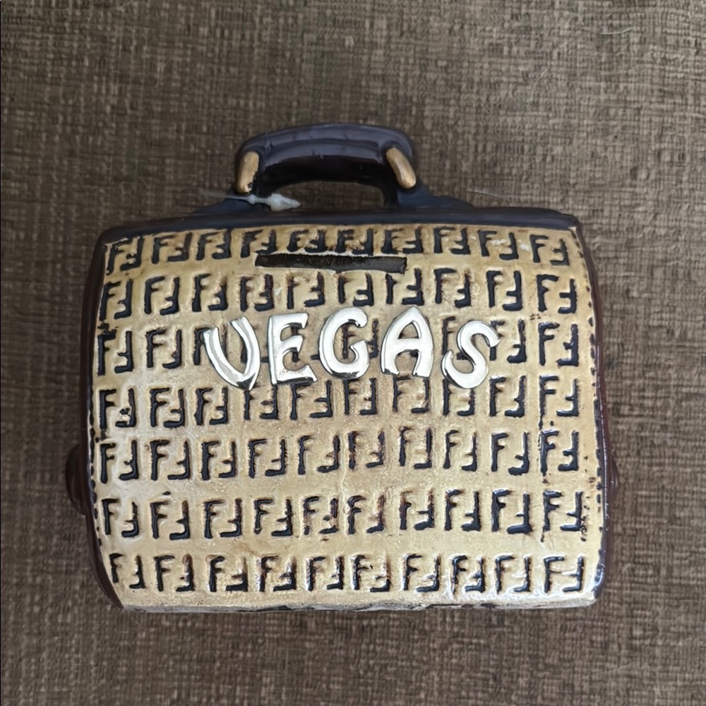 Vintage Fendi Souvenir coin bank